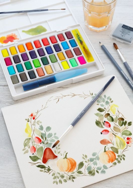 Aquarellfarben