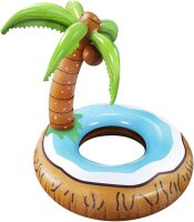 Schwimminsel mit Palme